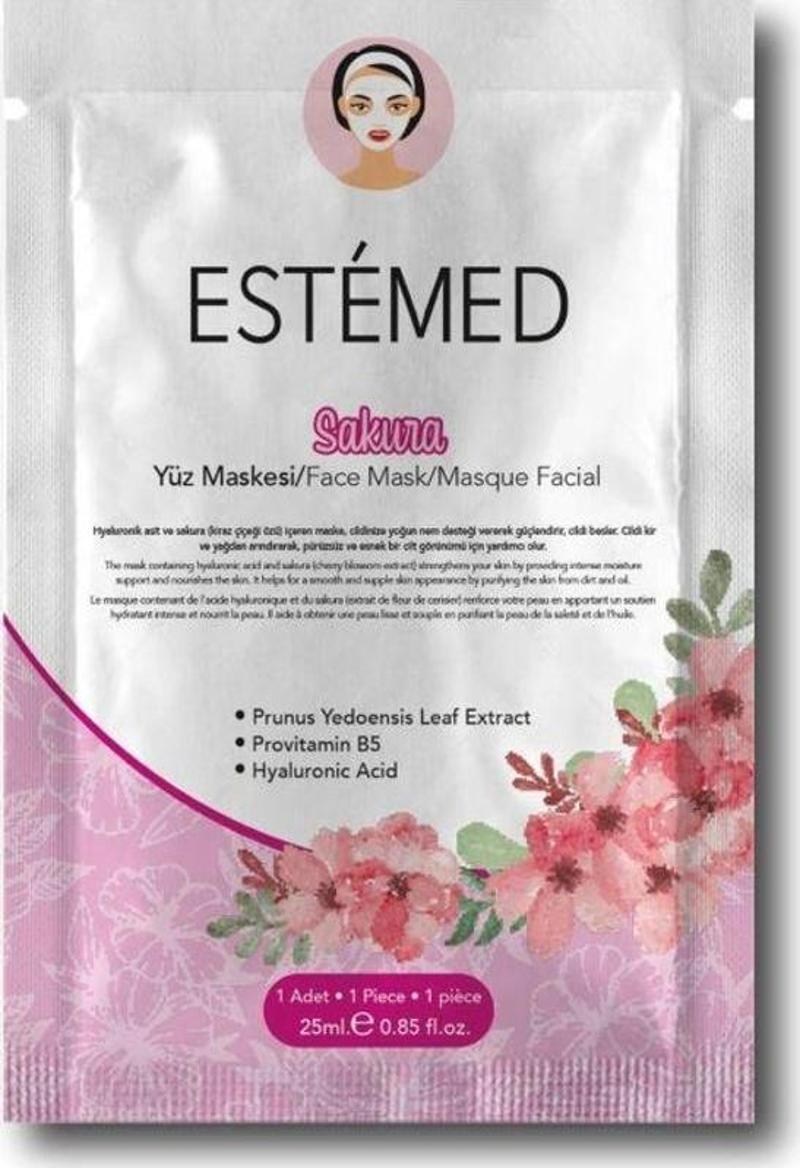 Sakura Kağıt Maske - Sheet Mask Sakura