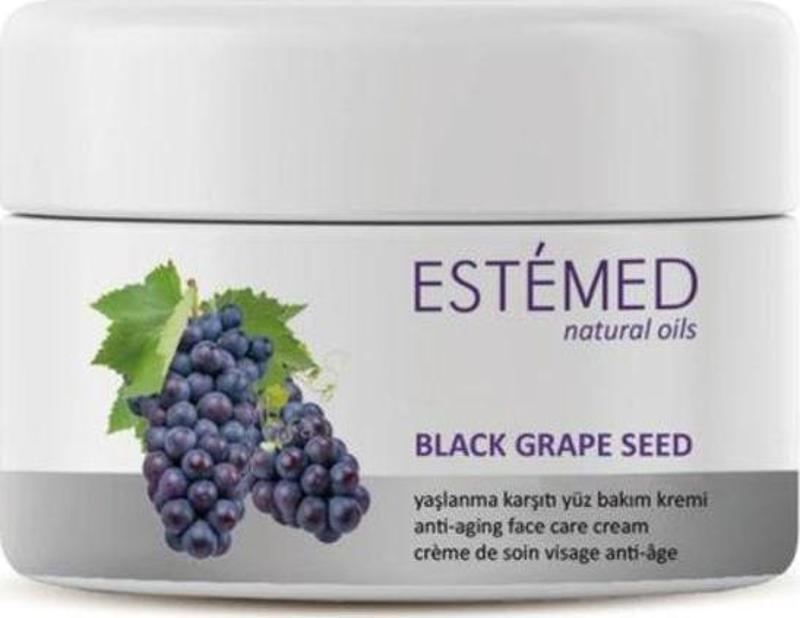 Yaşlanma Karşıtı Yüz Kremi & Black Grape Seed Anti-Aging Face Cream 50 ml