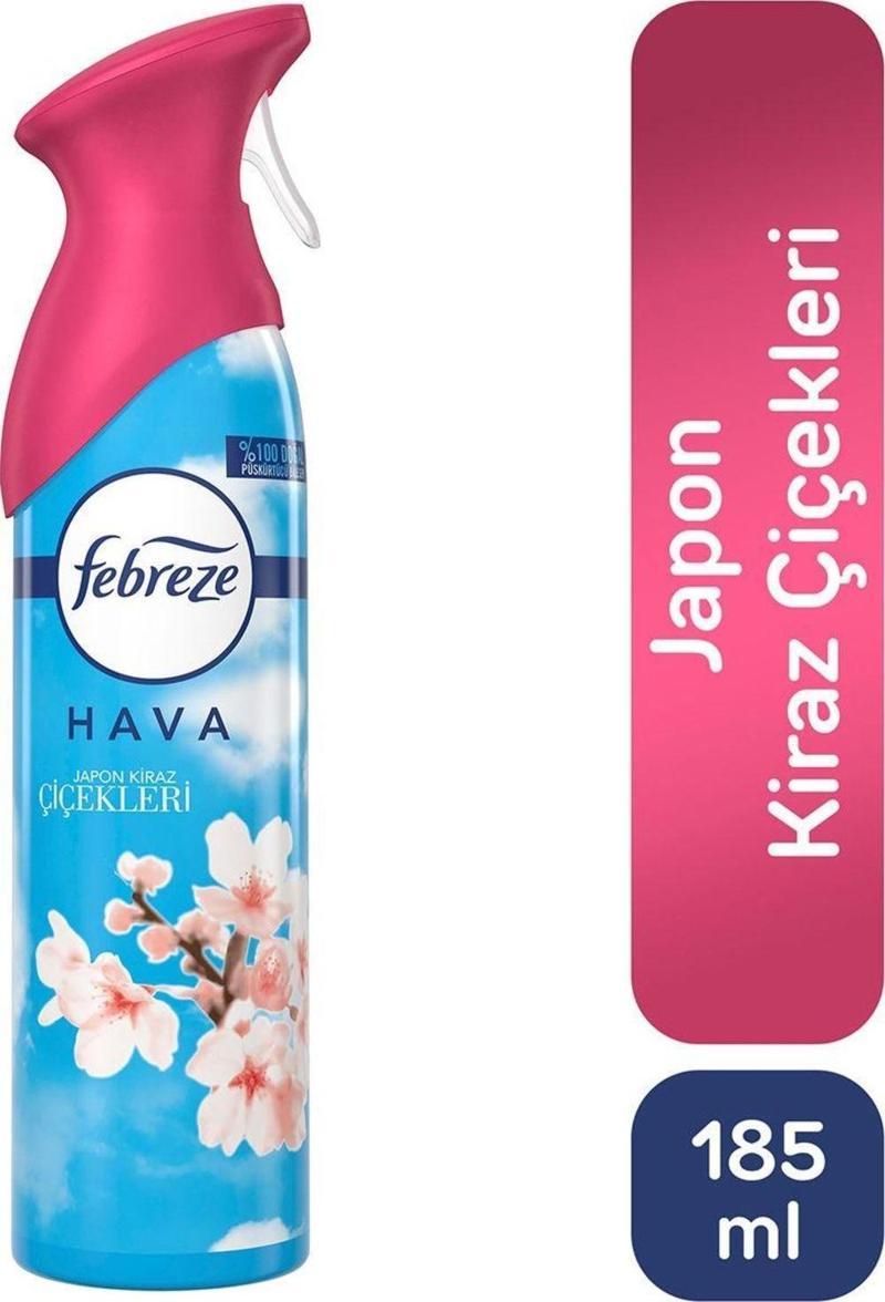 Hava Ferahlatıcı Sprey Oda Kokusu Japon Kiraz Çiçekleri 185 Ml