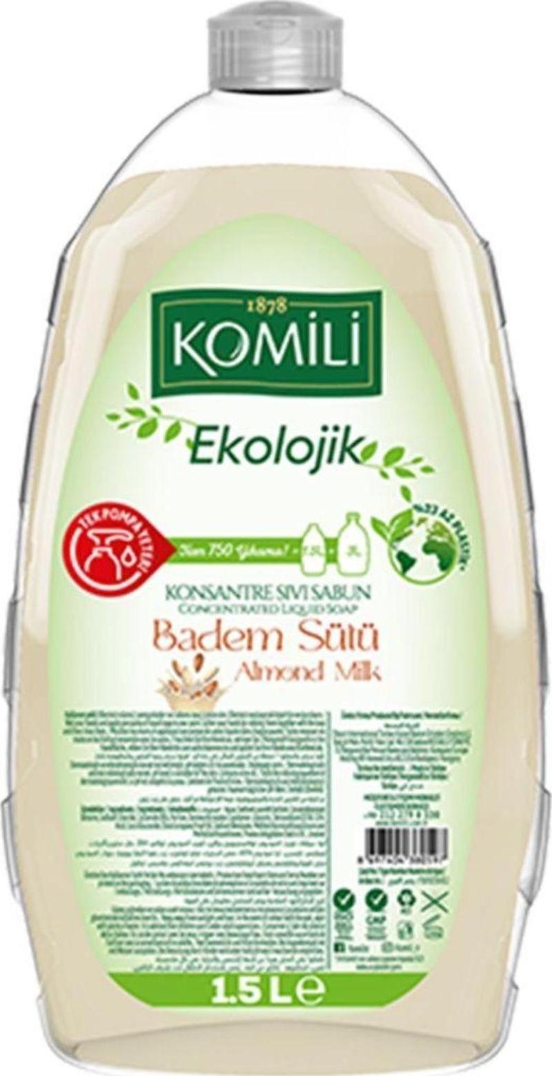 Badem Sütü Konsantre Sıvı Sabun 1.5 Lt
