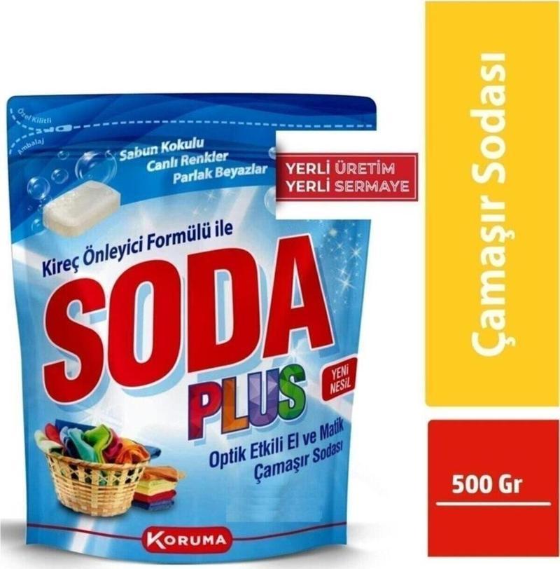 Çamaşır Sodası 500Gr Plus Optik Etkili