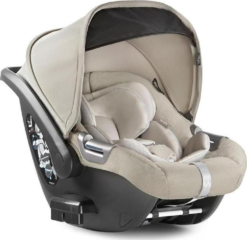 Darwin Infant i-Size Gr 0+ Bebek Ana Kucağı ve Oto Koltuğu 40-75 cm Tuareg Beige