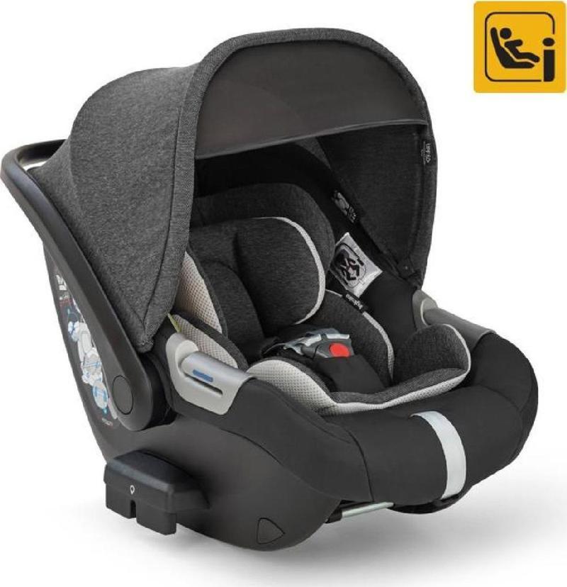 Darwin Infant İ-Size Gr 0+ Bebek Ana KucağI Ve Oto KoltuğU 40-75 Cm Upper Black