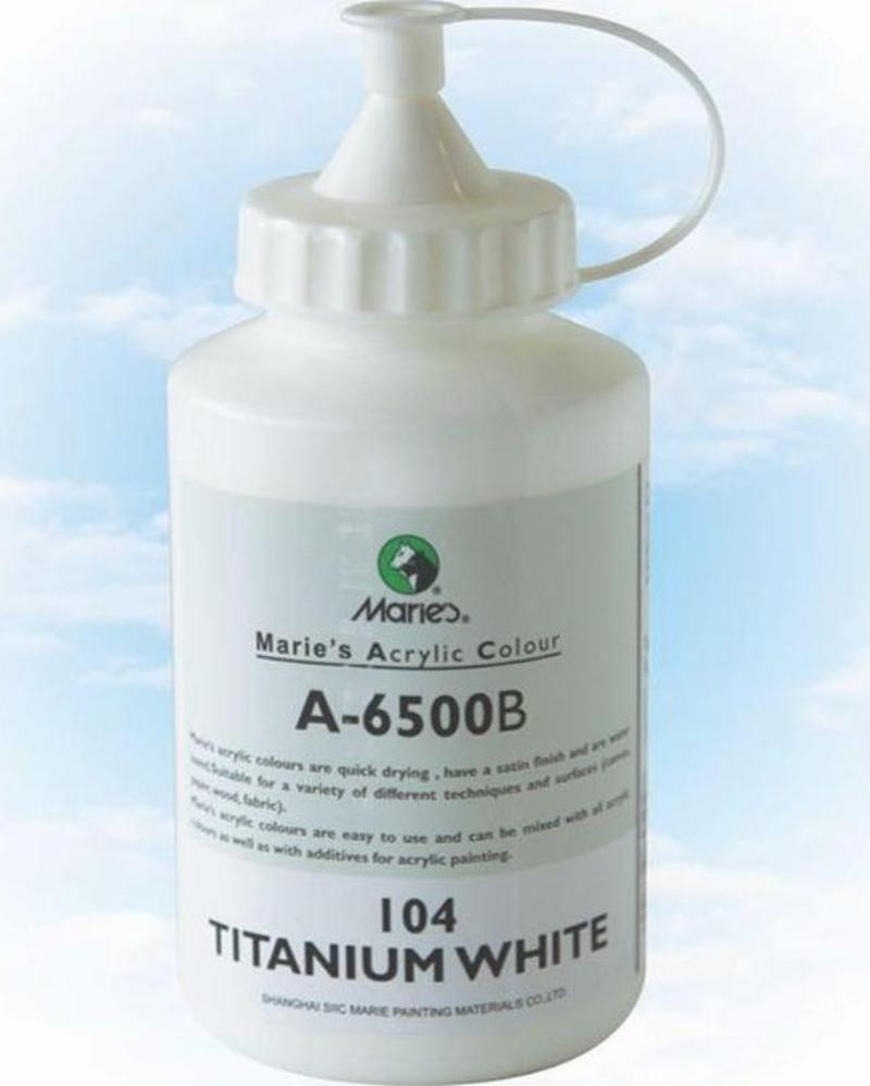 Akrilik Boya 500 ml 104 Tütanium White