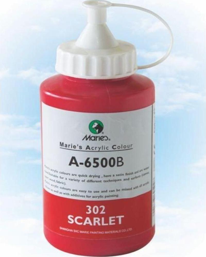 Akrilik Boya 500 ml 302 Scarlet