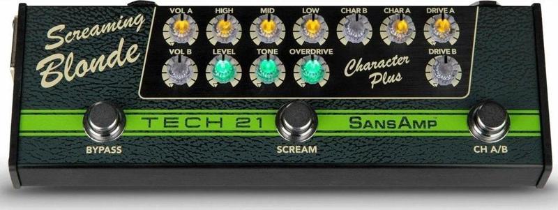 SansAmp Character Plus-Screaming Blonde Gitar Pedalı (CPSSB)