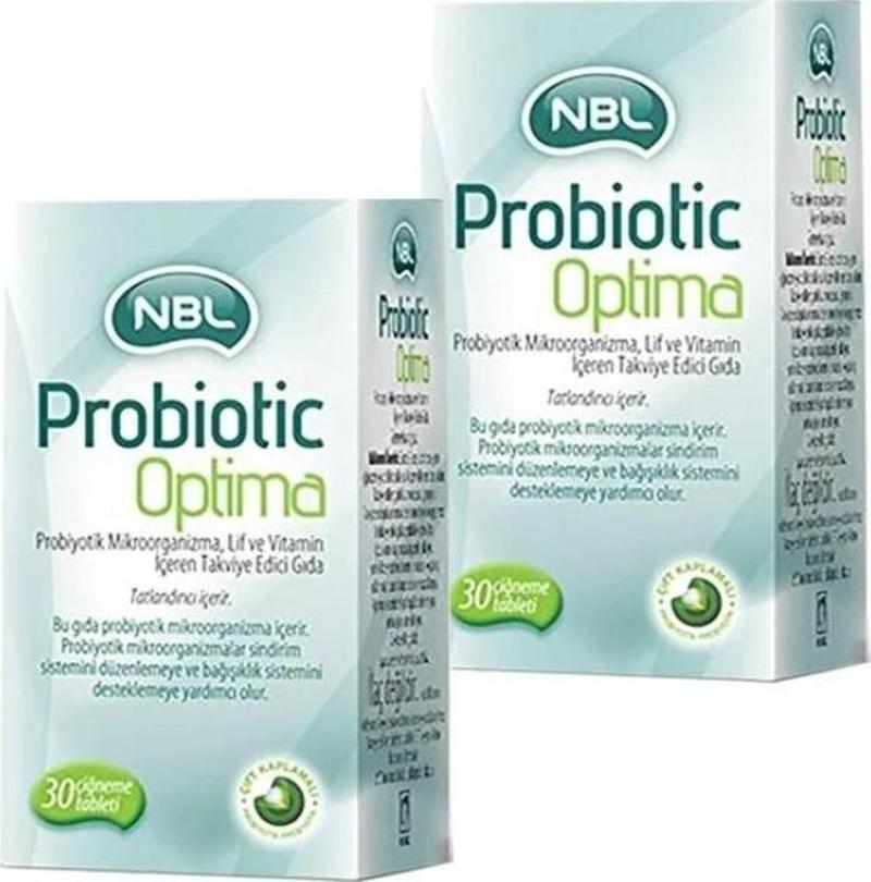 NBL Probiotic Optima 30 Çiğneme Tableti 2 Adet