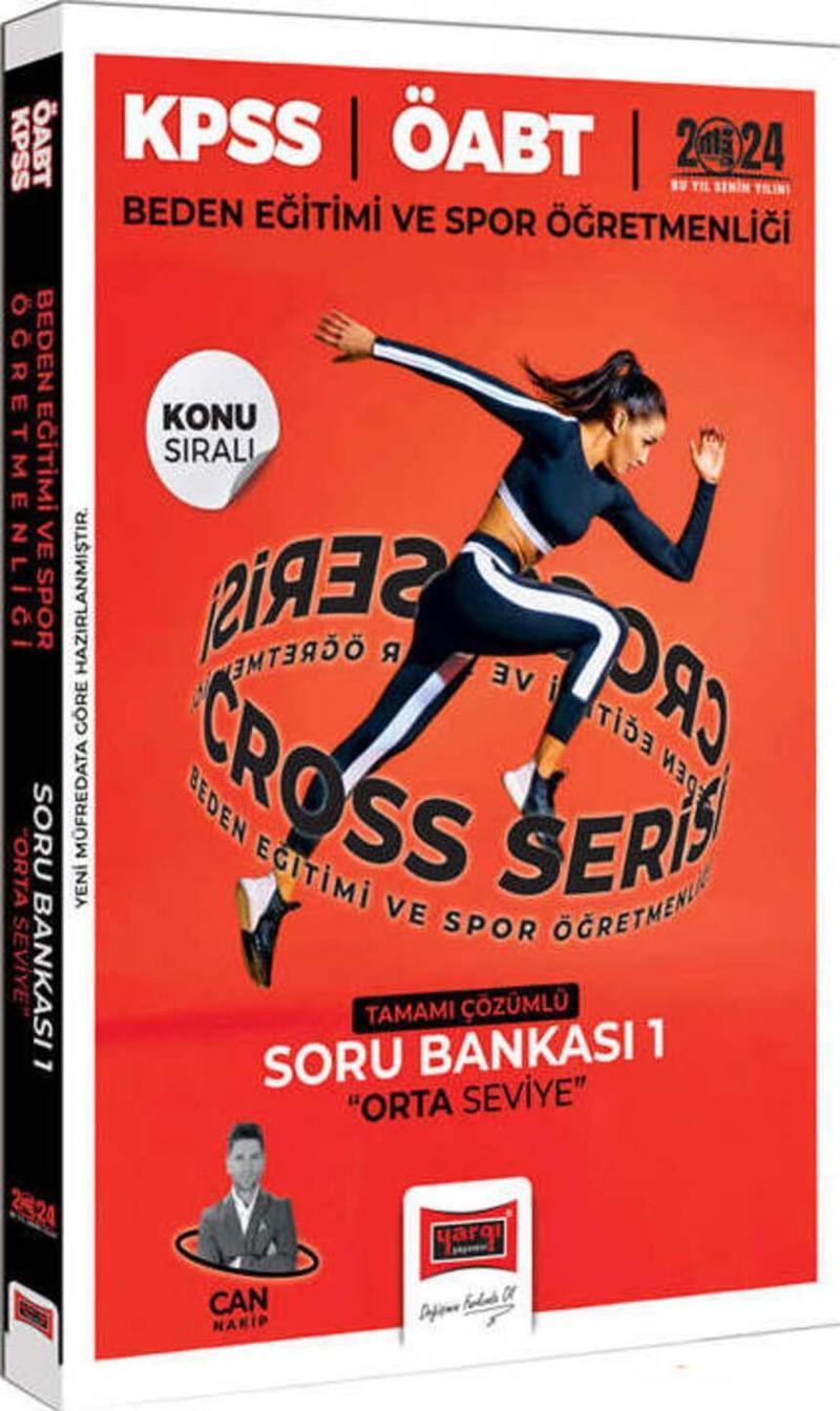 2024 KPSS ÖABT Beden Eğitimi ve Öğretmenliği Cross Serisi Soru Bankası (Orta Seviye)