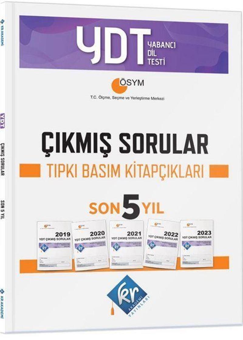 YDT Çıkmış Sorular Son 5 Yıl Tıpkı Basım Fasikülleri