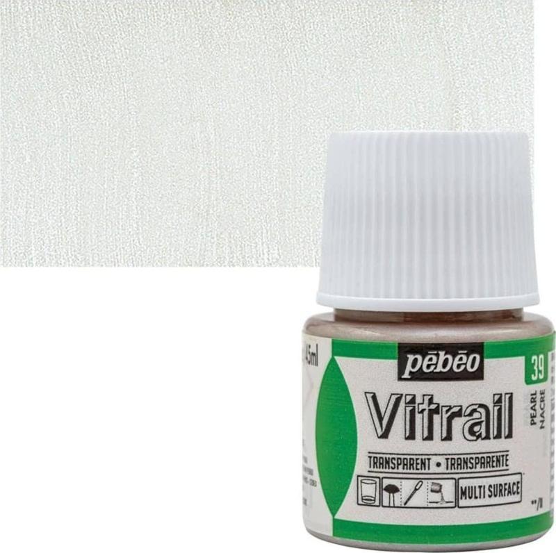 Vitrail Cam Boyası 45 ml. 39 Pearl