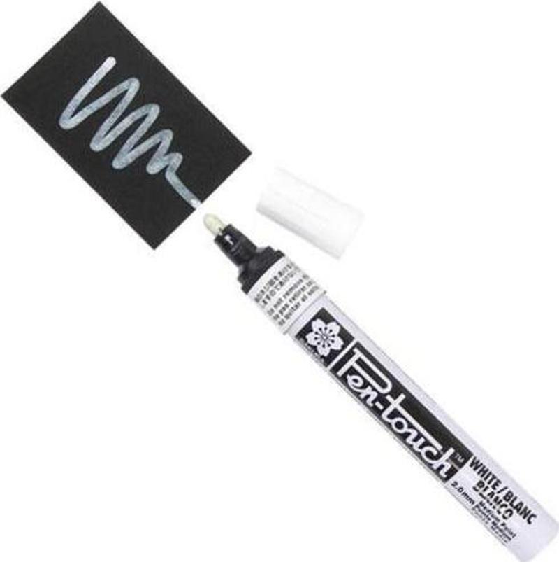 Pen-touch Paint Marker Medium 2,0 mm Beyaz