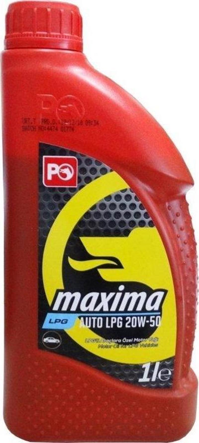 Maxima Yağ 20W-50 1 Litre