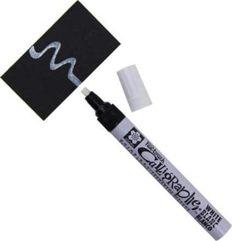 Pen-Touch Calligrapher Beyaz Kaligrafi Kalemi 5 mm