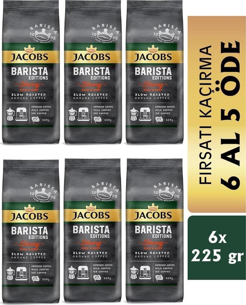 Barista Editions Strong Filtre Kahve 225 gr 6 Al 5 Öde