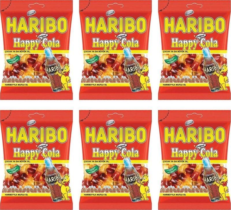 Happy-Cola 80 gr x 6 Adet