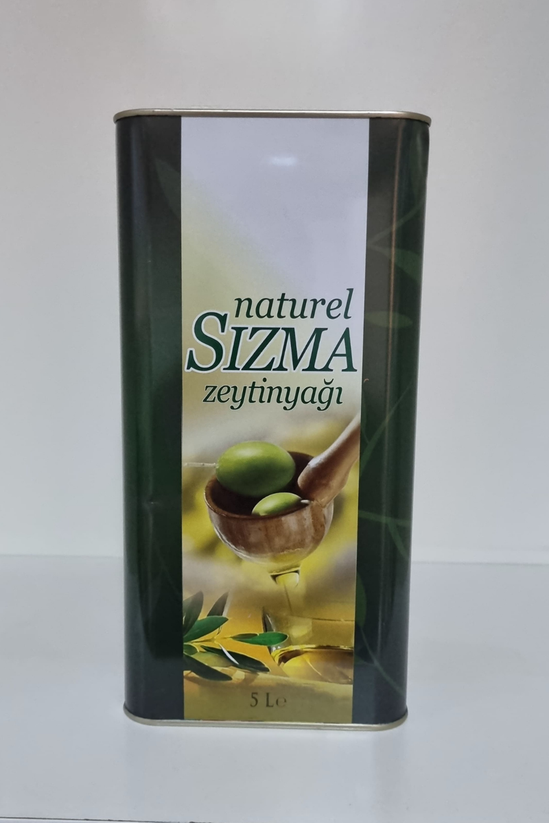 Naturel Sızma Zeytinyağı Soğuk Sıkım Naturel Sızma Zeytin Yağı 5 Lt