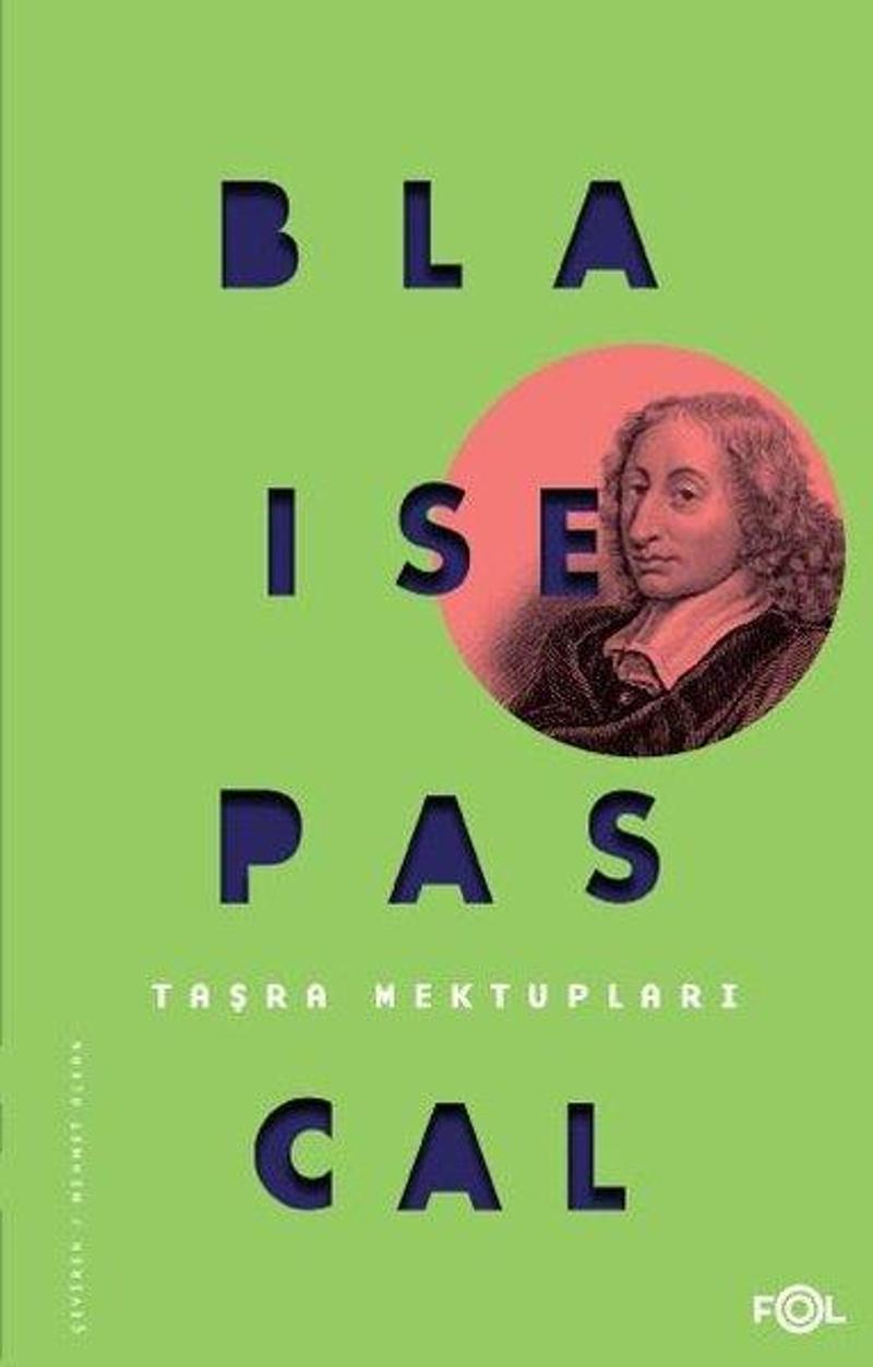 Fol Kitap Taşra Mektupları - Blaise Pascal