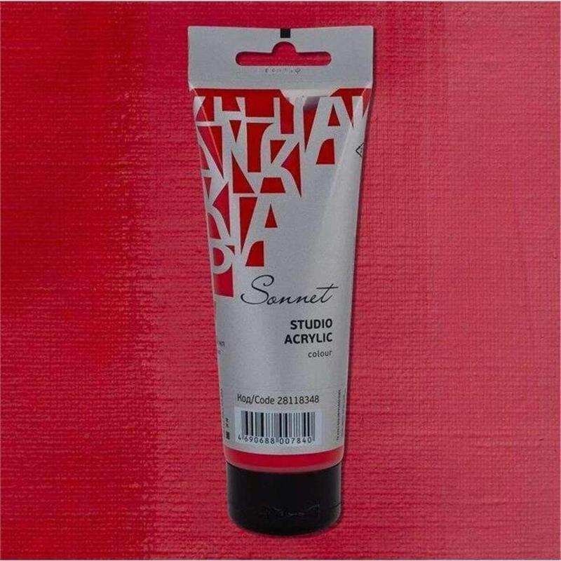 Sonnet Akrilik Boya 120 Ml Red Deep 348