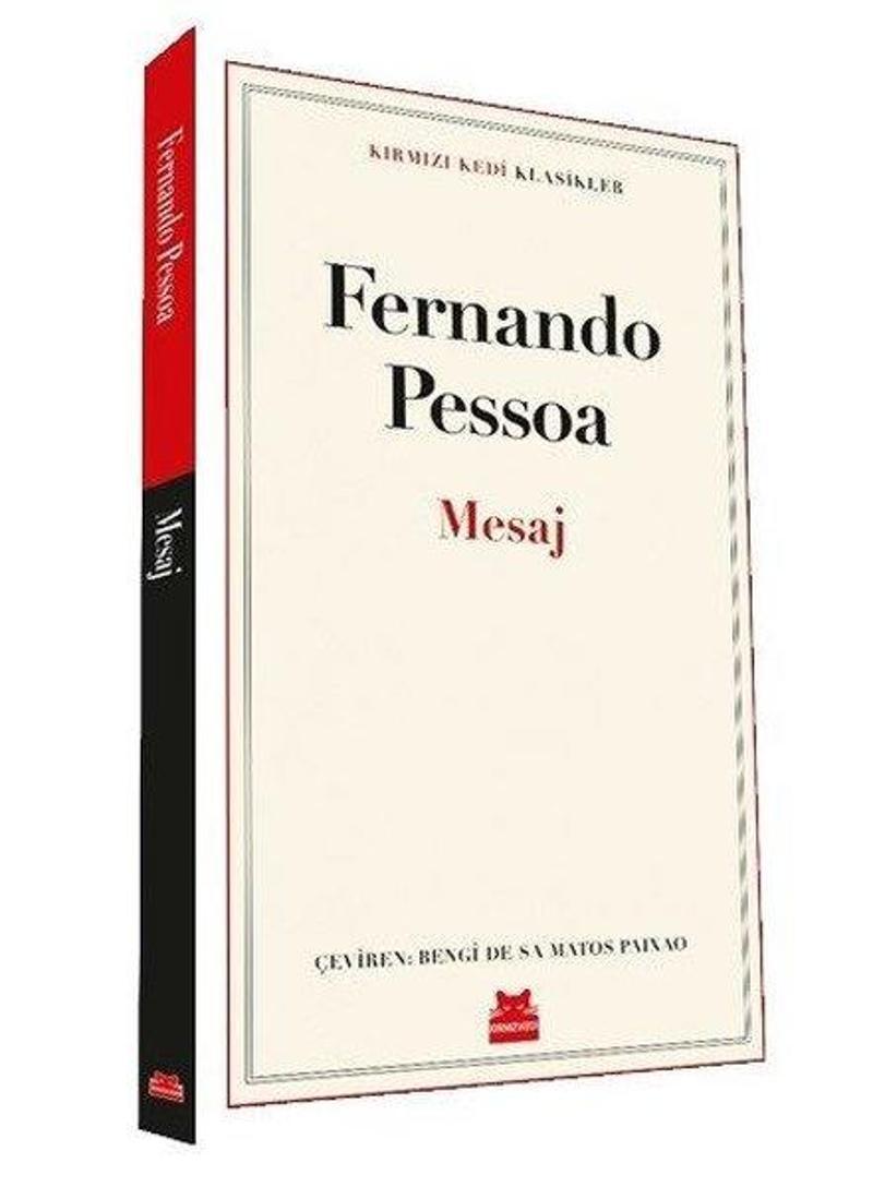 Kırmızı Kedi Yayinevi Mesaj - Kırmızı Kedi Klasikler - Fernando Pessoa