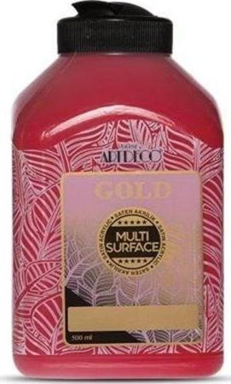 Gold Multi Surface Akrilik Boya 500 ml. 226 ATEŞ KIRMIZI