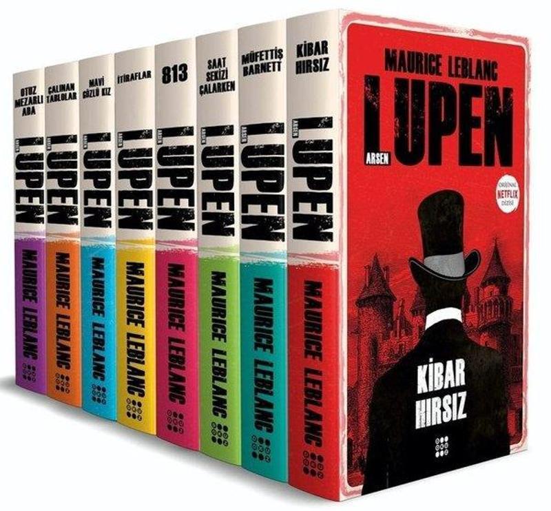 Dokuz Yayınları Arsen Lüpen - 8 Kitap Takım - Maurice Leblanc