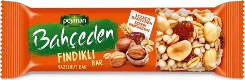 Bahçeden Fındıklı Bar Kuruyemiş 30 gr