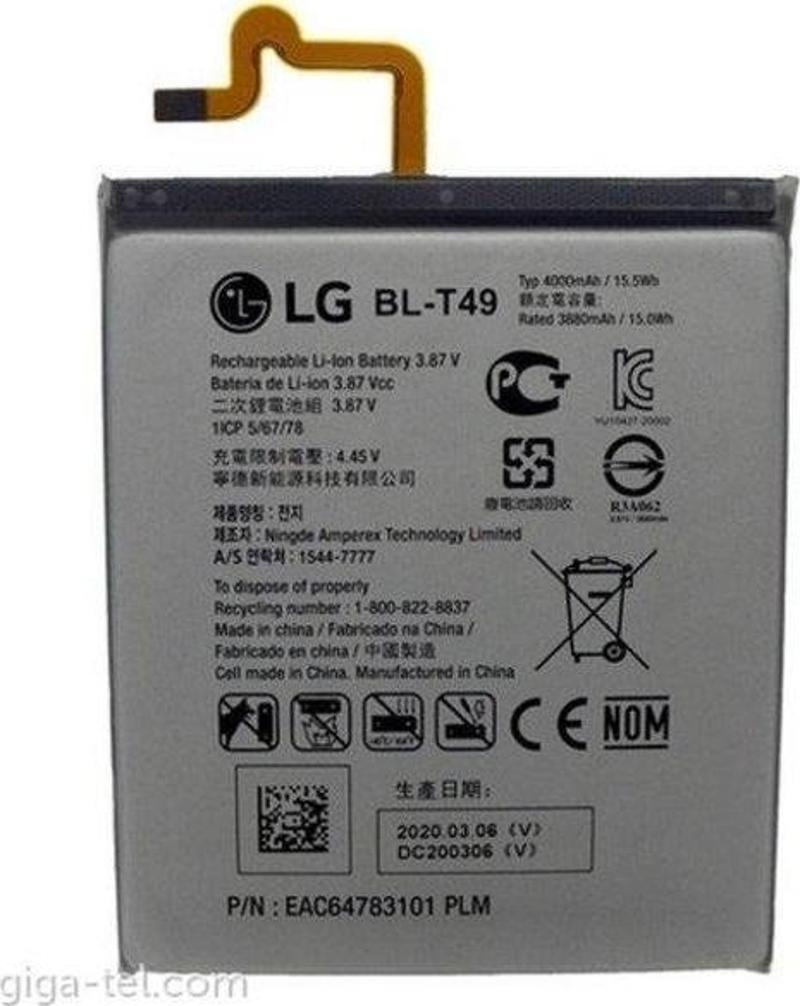 LG K61 Pil Batarya BL-T49