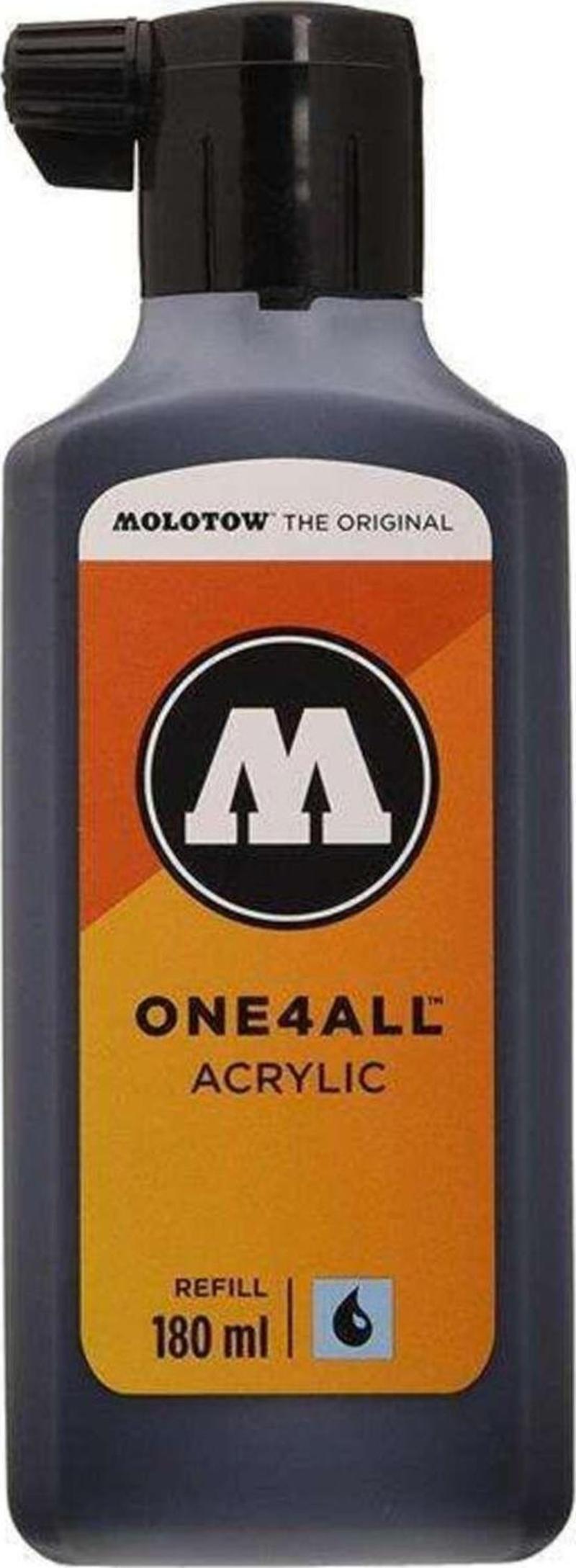 One4All Akrilik Mürekkep Refill 180 Ml Signal Black 180