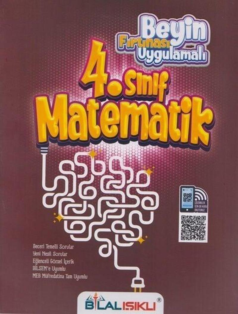 Bilal Işıklı Yayınları 4. Sınıf Matematik Beyin Fırtınası Uygulamalı