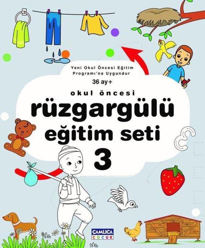 Çamlıca Çocuk Yayınları Rüzgargülü Eğitim Seti - 3.Kitap - Kolektif