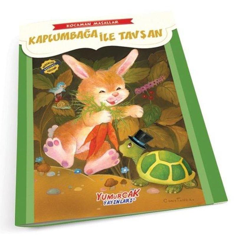 Yumurcak Yayınları Kaplumbağa ile Tavşan - Kocaman Masallar - Kolektif