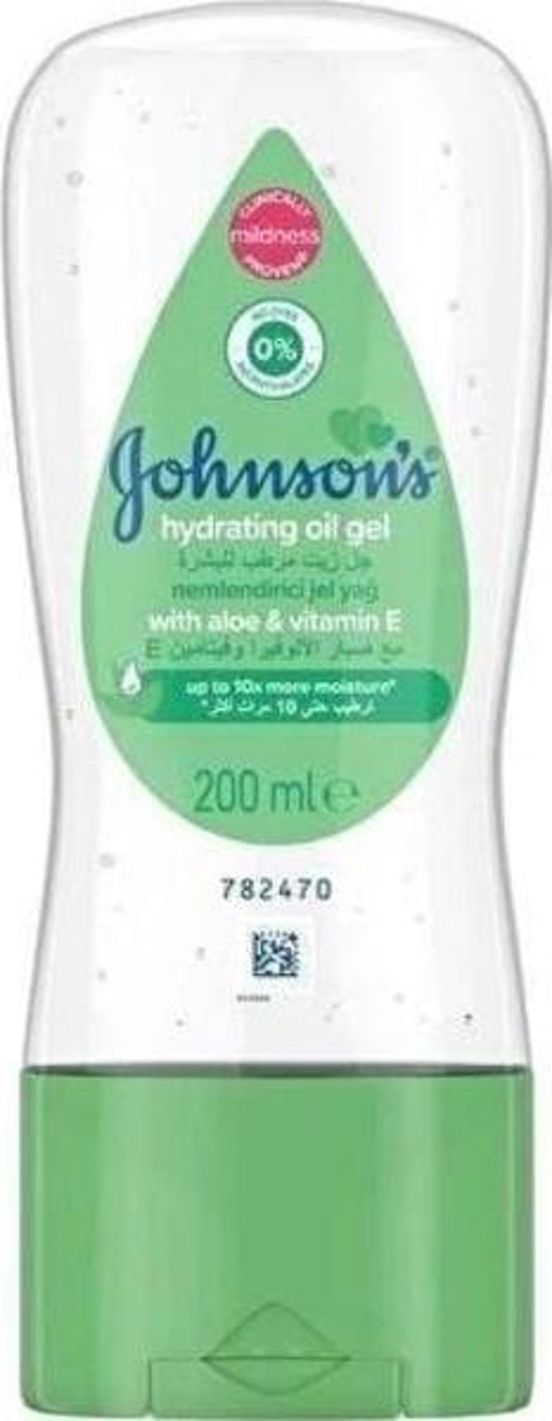 Johnsons Baby Nemlendirici Aloe Vera Jel Yağ 200 Ml