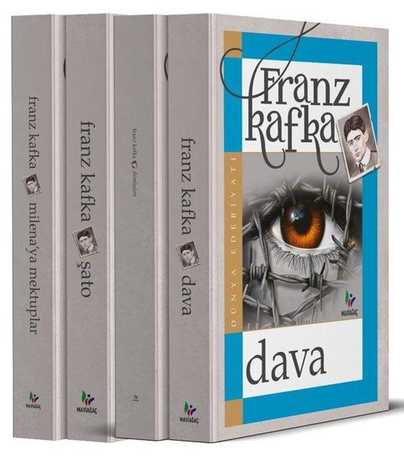 Mavi Ağaç Franz Kafka Seti - 4 Kitap Takım - Franz Kafka