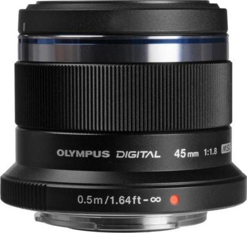 M. Zuiko 45mm f1.8 ED Lens (Siyah)