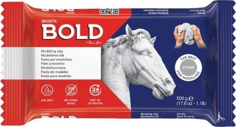 Bold Seramik Hamuru 500 gr Taş Gri