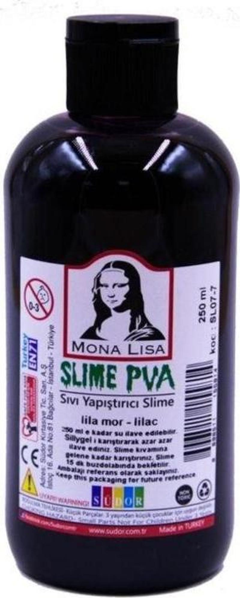 Mona Lisa Slime Jeli 250 ml. Lila Mor