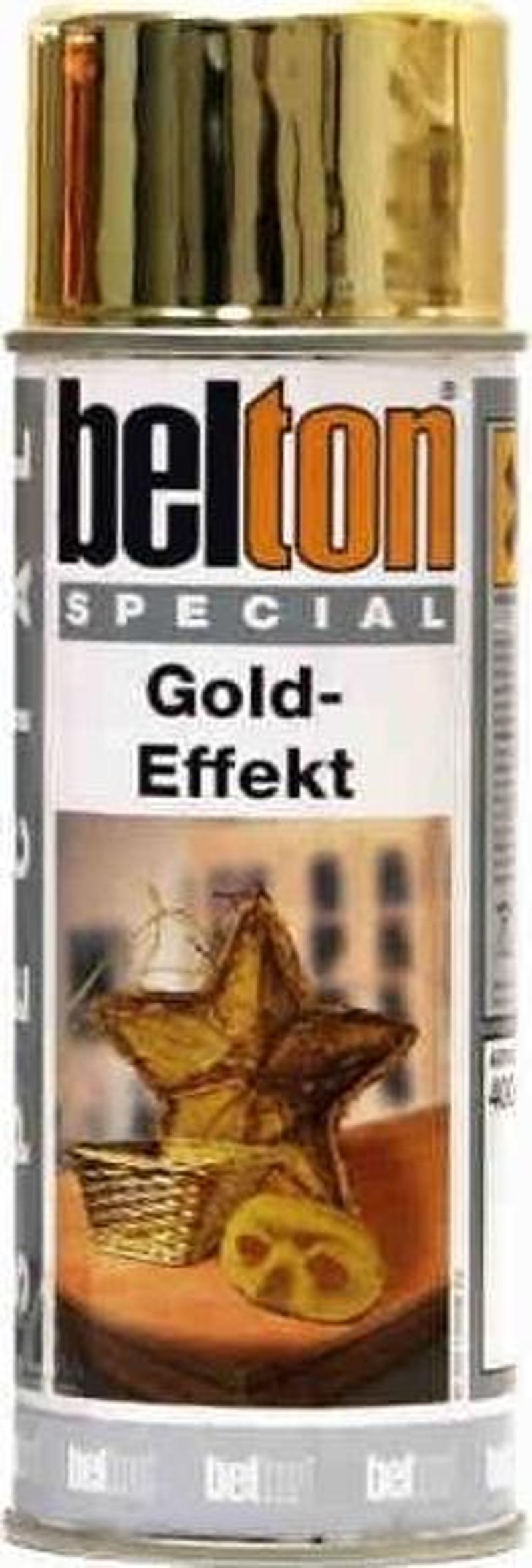 Belton Sprey Boya 400 ml. Metallic Gold Effect