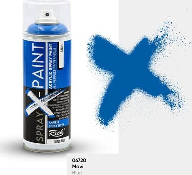 Spray-X Paint Sprey Boya 400 ml MAVİ