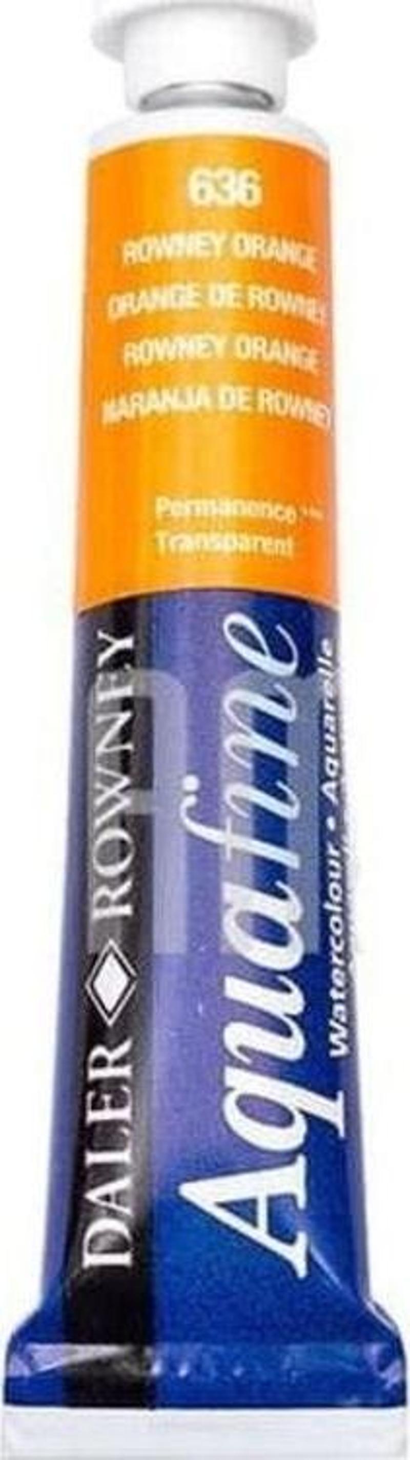 Aquafine Tüp Suluboya 8 ml 636 ROWNEY ORANGE