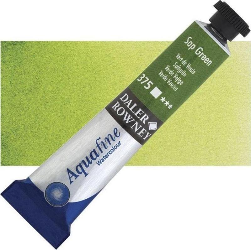 Aquafine Tüp Suluboya 8 ml 375 SAP GREEN