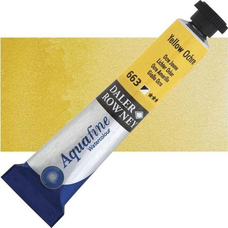 Aquafine Tüp Suluboya 8 ml 663 YELLOW OCHRE