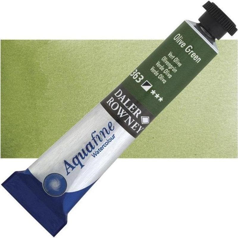 Aquafine Tüp Suluboya 8 ml 363 OLIVE GREEN