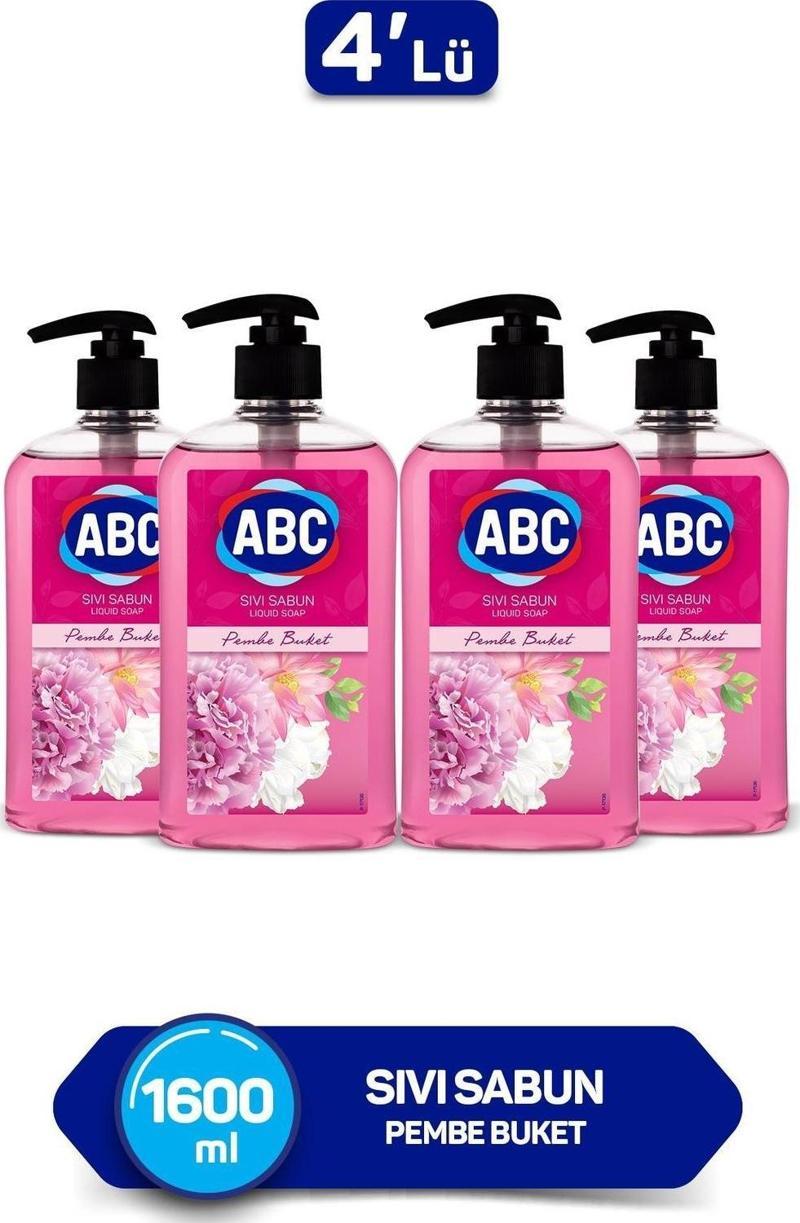 SIVI SABUN PEMBE BUKET 400 ML 4 LÜ