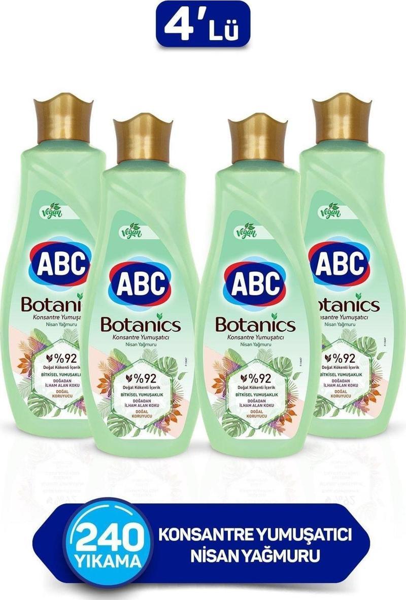 BOTANICS KONSANTRE YUMUŞATICI NİSAN YAĞMURU 1440 ML X 4