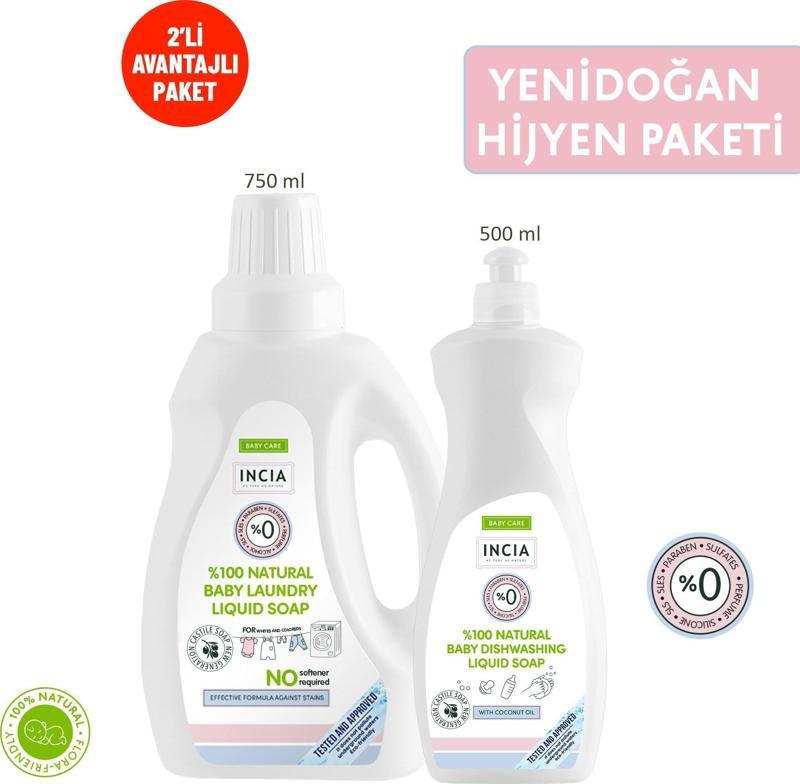 %100 Doğal Yenidoğan Hijyen Seti