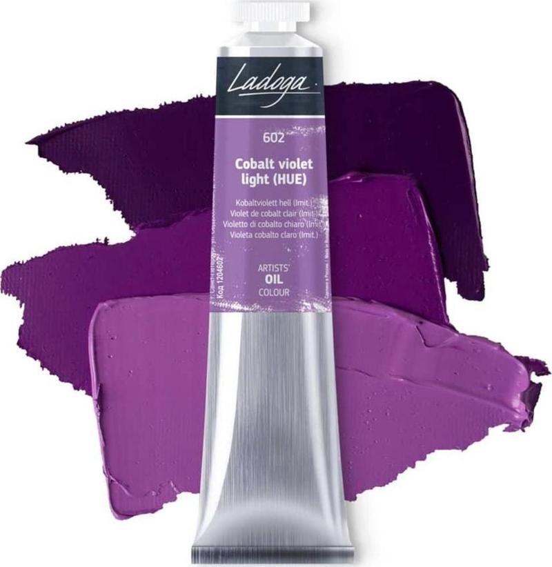 Ladoga Yağlı Boya 46 ml Cobalt Violet Light (Hue) 602