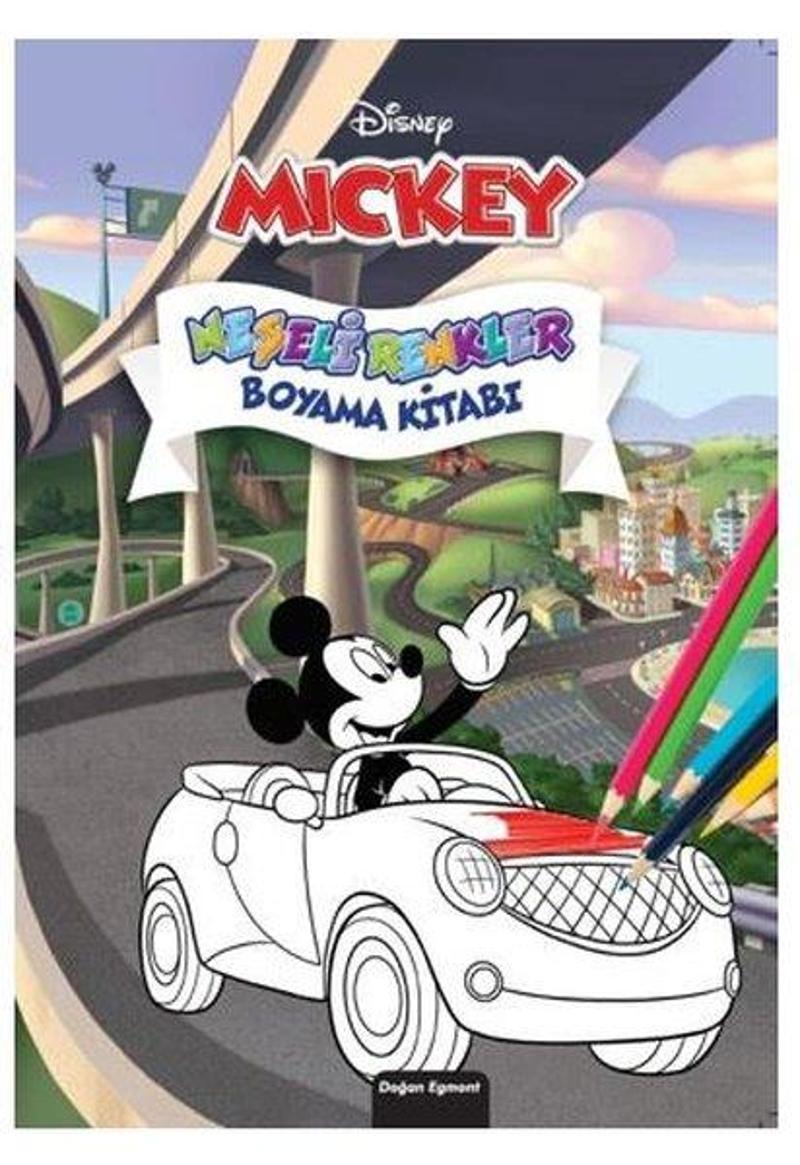 Doğan ve Egmont Yayıncılık Disney Mickey - Neşeli Renkler Boyama Kitabı - Kolektif