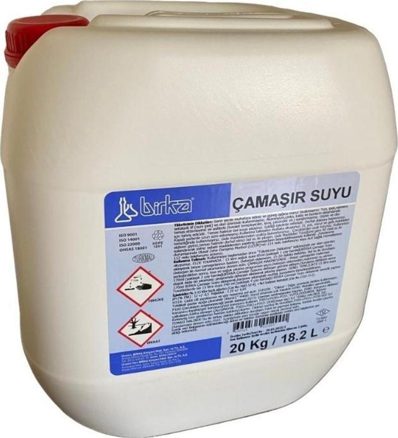 Çamaşır Suyu 20 Kg.