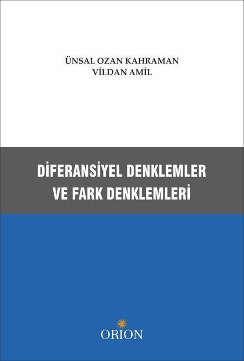 Diferansiyel Denklemler ve Fark Denklemleri