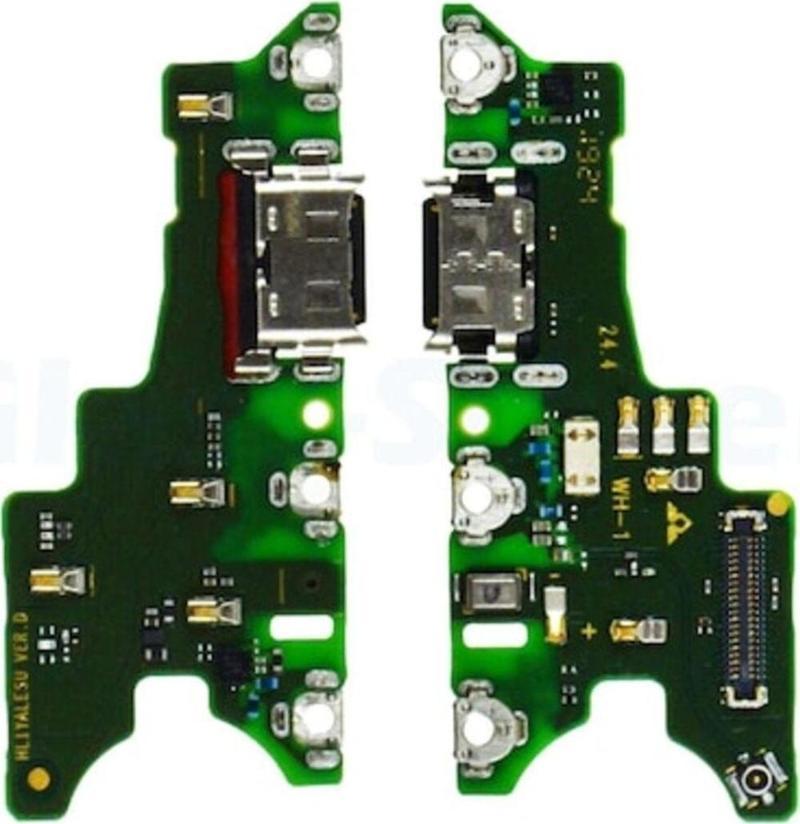 Huawei Nova 5T Şarj Soketi Mikrofon Bordu YAL-L21